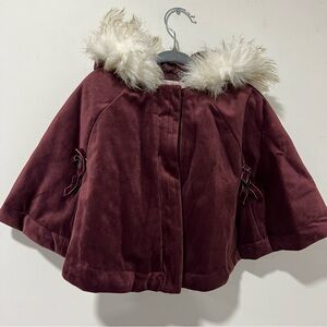 Catherine Malandrino  Baby Girl Poncho Shawl Coat 6-9M.